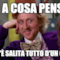 Sai a cosa penso? che m'è salita tutto d'un colpo
