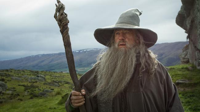 Gandalf nel film "Il Signore degli Anelli" Ian McKellen è Gandalf