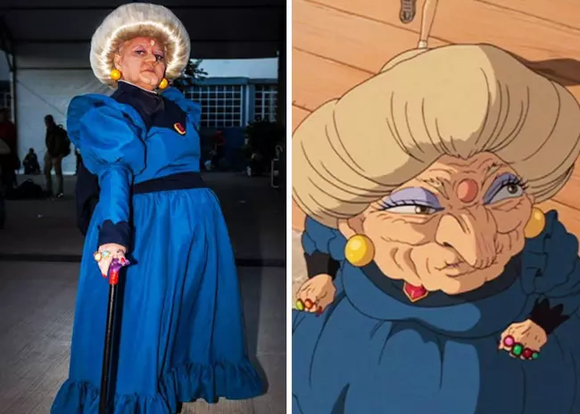 Il costume di Yubaba