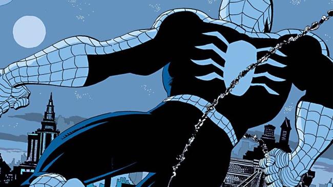 Una delle vignette più toccanti del volume Spider-Man lascia una rosa per Gwen