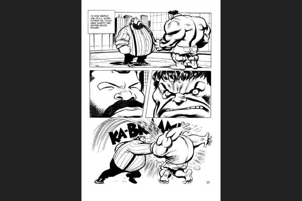 Una pagina del fumetto