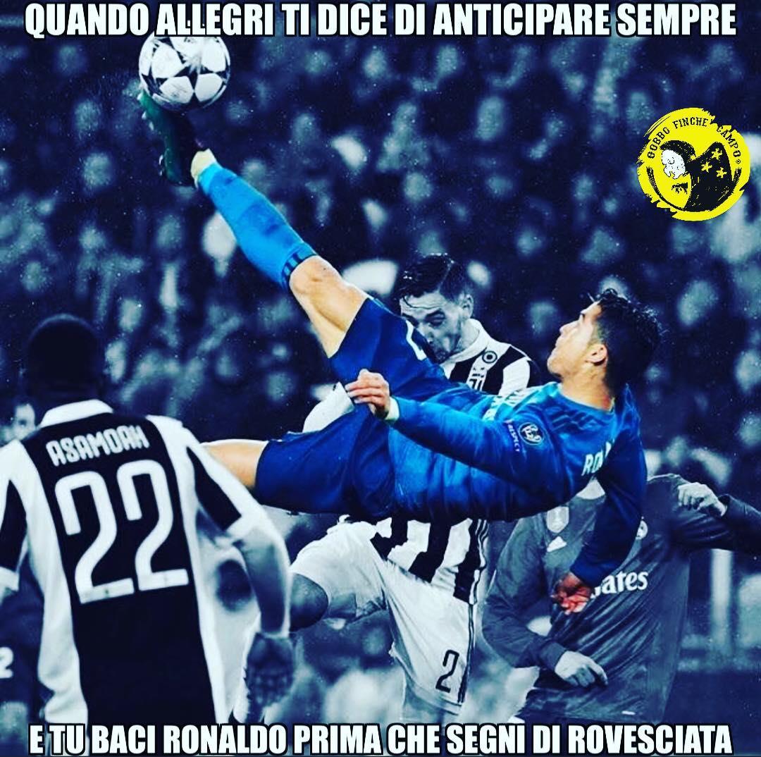 I migliori meme sulla rovesciata di Cristiano Ronaldo