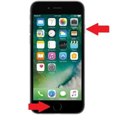 La combinazioni di tasti per eseguire uno screenshot su iPhone
