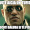 uite aicia un tufis scoti baluba si te pisi