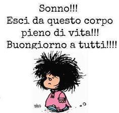 Una bambina assonnata