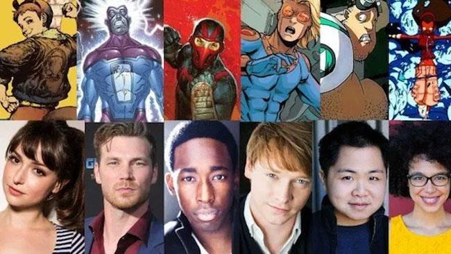 Marvel's New Warriors Immagine di presentazione della squadra.