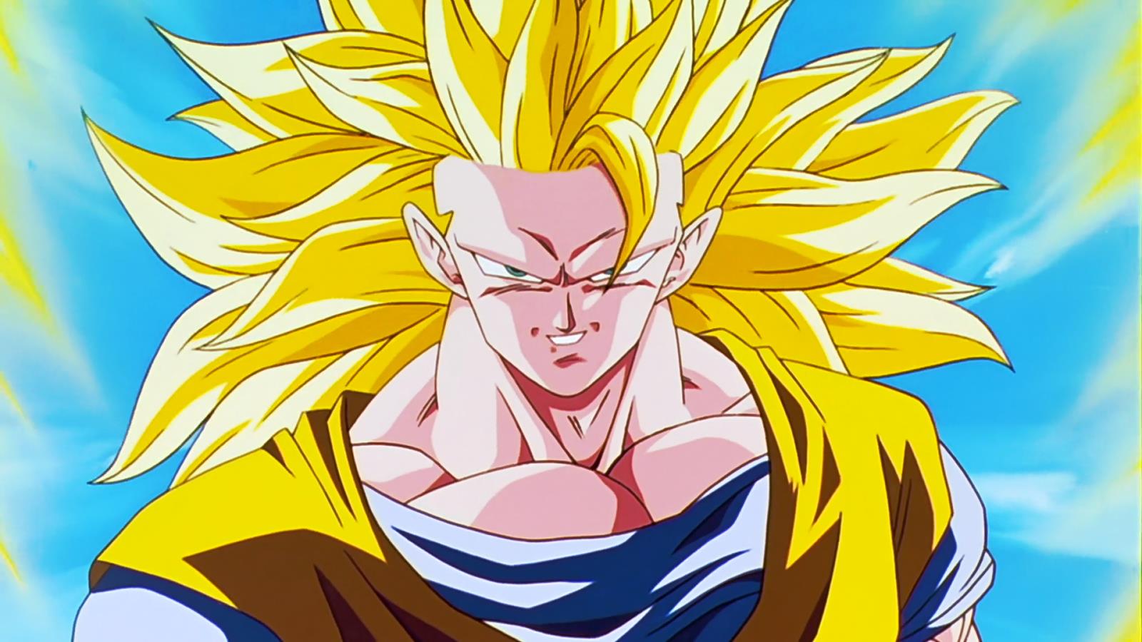 Goku Super Saiyan 3 in Dragon Ball Z