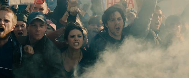 Pietro e Wanda Maximoff in Avengers: Age of Ultron