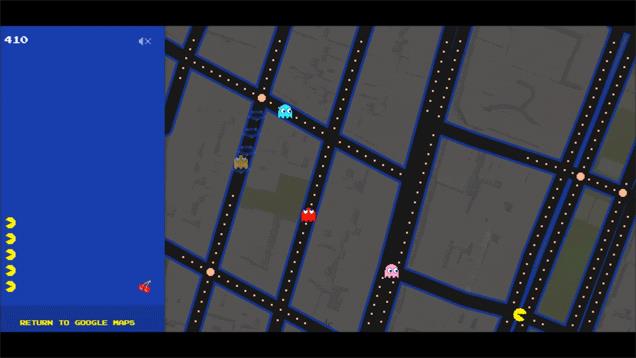 Gioca a Pac-Man su Google