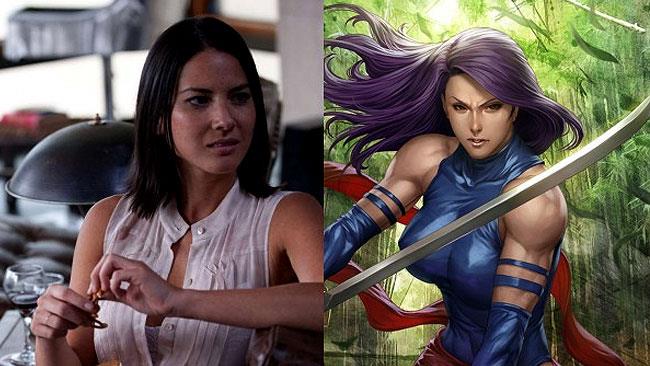 Olivia Munn fa pratica con la spada per X-Men: Apocalypse Olivia Munn sarà Psylocke in X-Men: Apocalypse