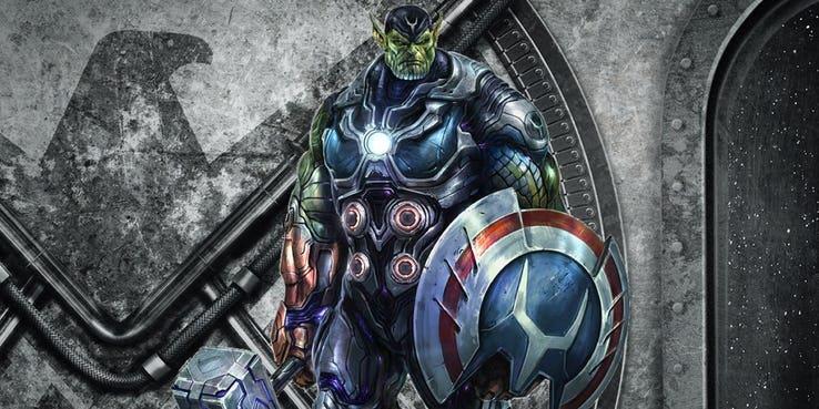 Gli Skrull, razza aliena di prossima apparizione nel MCU.