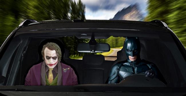 Batman e Joker sono tra i soggetti del coprisedile Il Mio Amico Vip