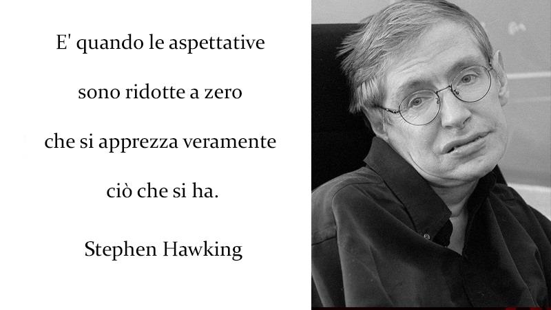Stephen Hawking e uno dei suoi aforismi più famosi - Le frasi più famose di Stephen Hawking da condividere