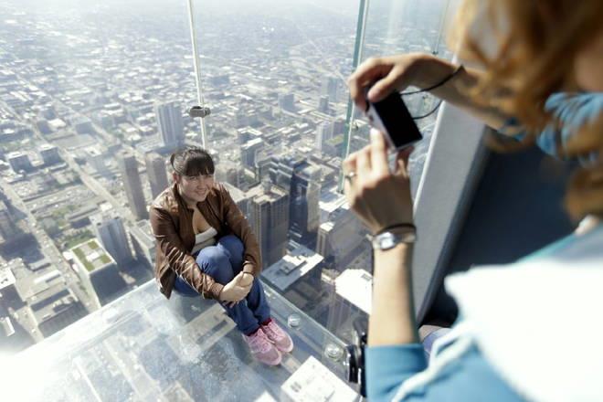 Foto sullo Skydeck di Chicago