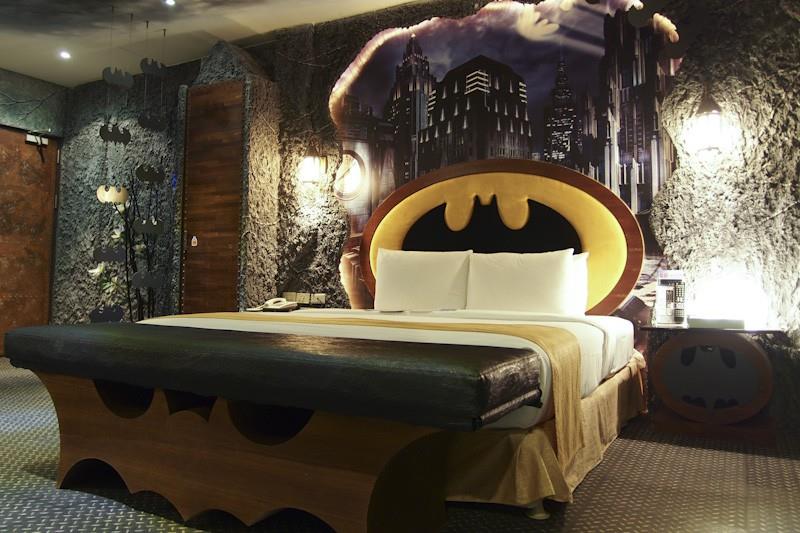 Il letto della Batsuite a Taiwan