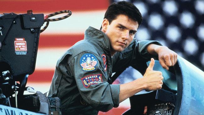 Tom Cruise in Top Gun