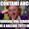 raccontami ancora che troverai una serata per andare a ballare tutti insieme