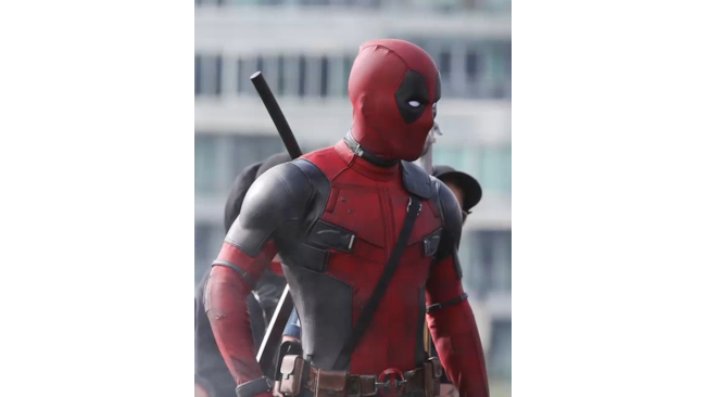 foto scattata sul set di Deadpool