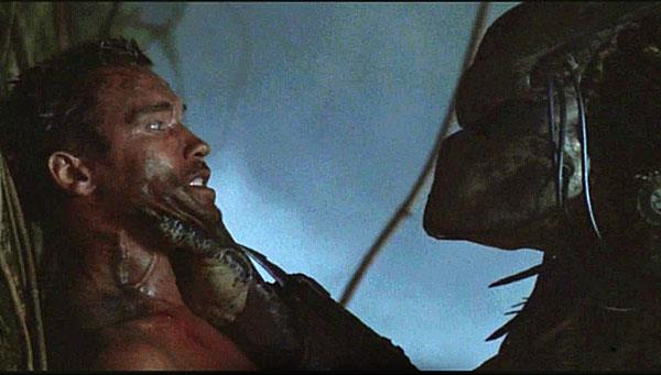 Protagonista e antagonista del primo film di Predator Incontro ravvicinato tra Dutch e il primo Predator