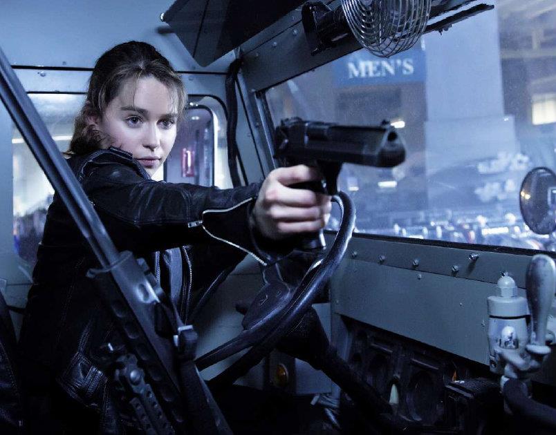 Emilia Clarke in Terminator: Genisys