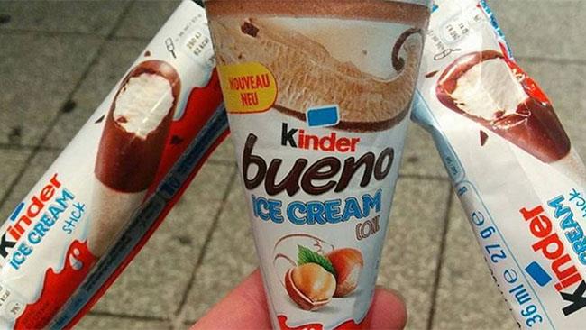 I gelati Kinder La foto dei prodotti