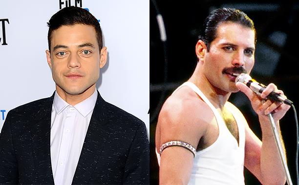 Rami Malek e Freddi Mercury L'attore e il frontman dei Queen