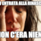 SONO ENTRATA ALLA RINASCENTE E NON C'ERA NIENTE