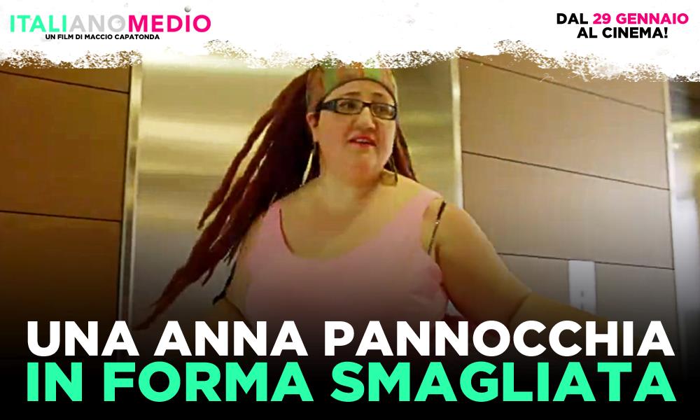 Anna Pannocchia nel poster di Italiano Medio
