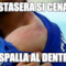 stasera si cena spalla al dente