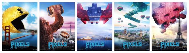 I giochi contro gli alieni di Pixels iniziano il 29 luglio 2015