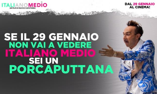 Italiano Medio, il film di Maccio Capatonda, sta per arrivare nelle sale Poster del film Italiano Medio di Maccio Capatonda