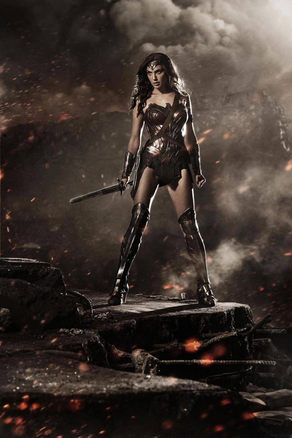 Gal Gadot nei panni di Wonder Woman
