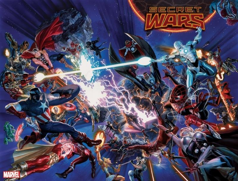 Promo Art per Secret Wars di Marvel Comics