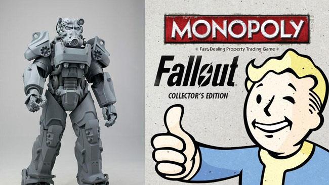 Il Monopoly ufficiale di Fallout arriva a novembre 2015 Il Monopoly ufficiale di Fallout 4 a la Power Armor