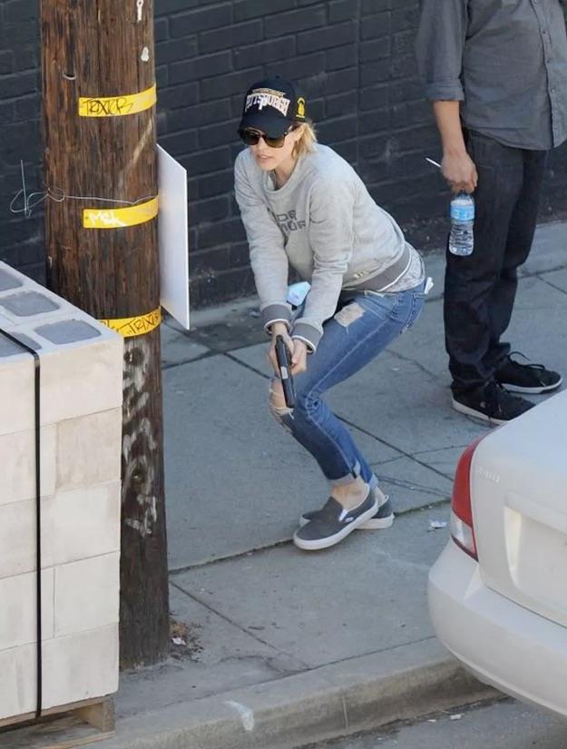 Rachel McAdams sul set di True Detective 2