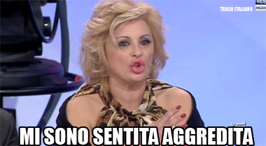 GIF di TIna Cipollari