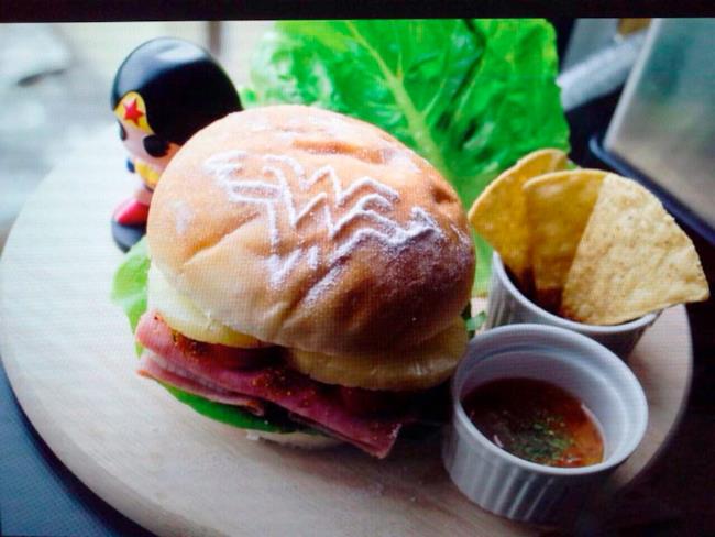 Il panino di Wonder Woman