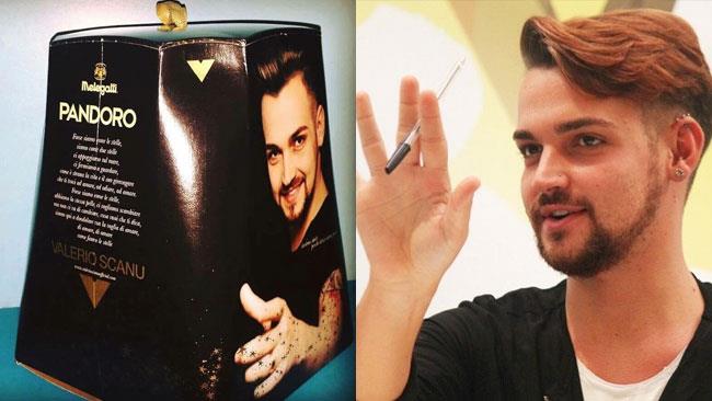 Melegatti e il Pandoro Stellato di Valerio Scanu Valerio Scanu e il suo Pandoro Melegatti