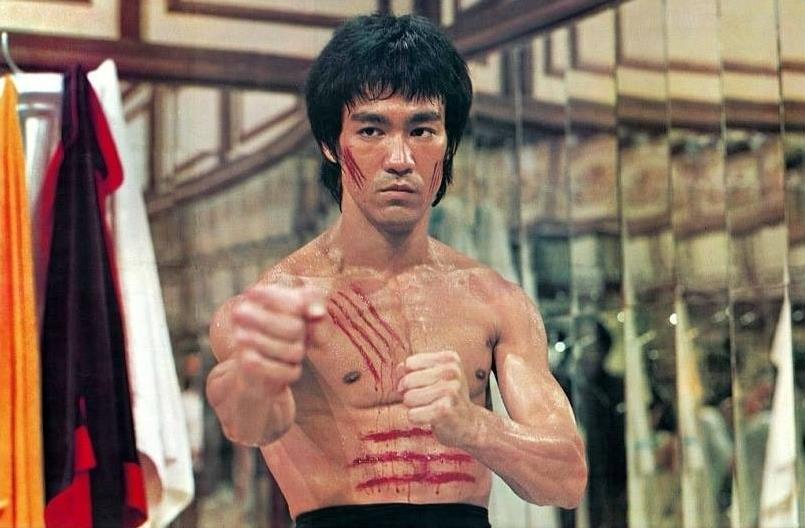 Bruce Lee in azione
