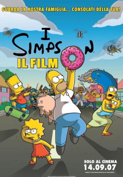 La locandina di I Simpson - Il film