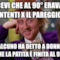 Dicevi che al 90° eravate contenti x il pareggio...... Ma qualcuno ha detto a Donnaruma che la patita è finita al 93°