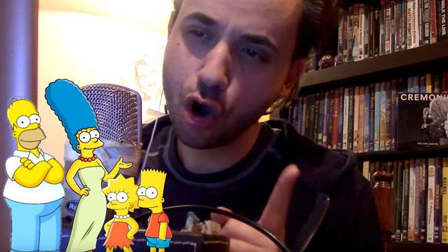 Alberto Pagnotta e i SImpson Il nuovo fenomeno di YouTube imita tutti i personaggi dei Simpson