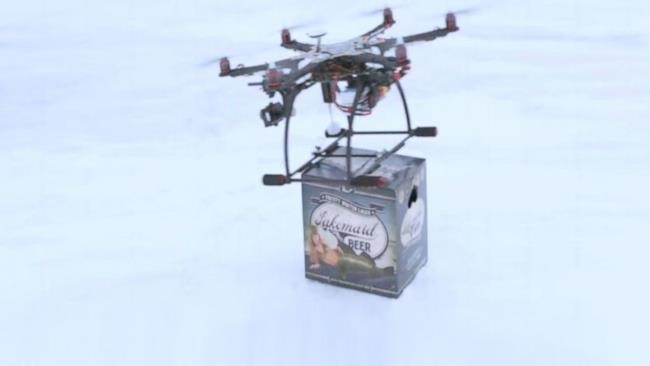 Drones in Iceland In Islanda i droni consegnano la birra a domicilio