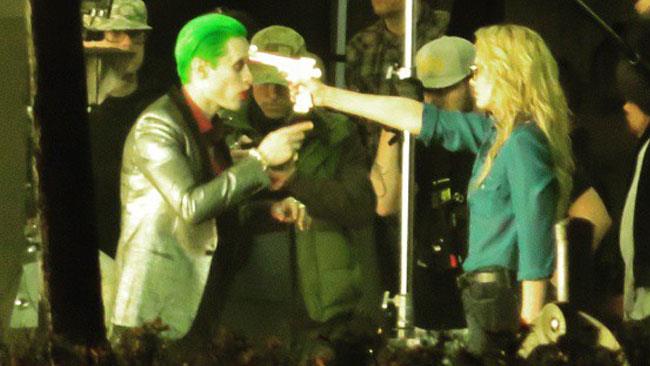 Nuove immagini di Joker e Harley Quinn dal set di Suicide Squad Harley Quinn non è contenta del Joker di Suicide Squad