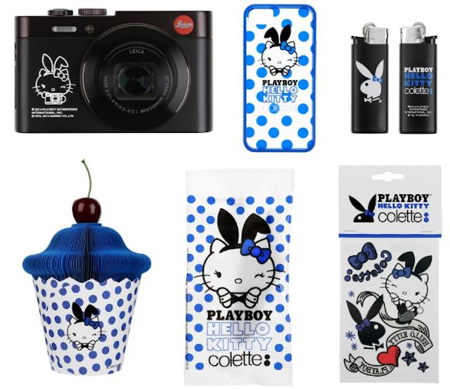 Gadgets per la limited edition di Leica Playboy e Hello Kitty