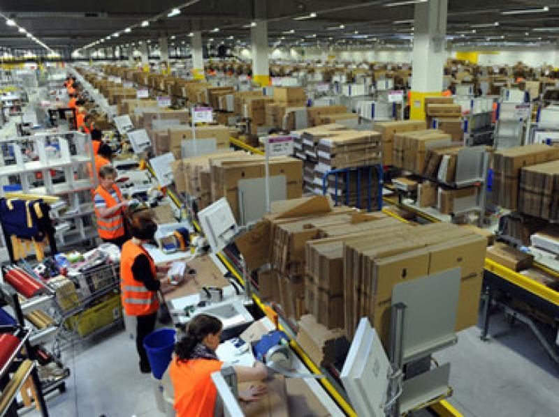 Uno dei tanti locali di Amazon
