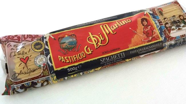 La linea di pastasciutta Dolce & Gabbana La pastasciutta Dolce & Gabbana