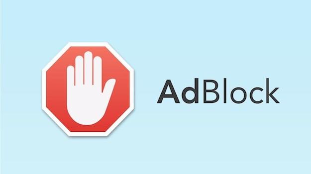 Immagine di presentazione dell'estensione AdBlock.