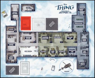 Le carte esclusive del gioco da tavolo de La Cosa