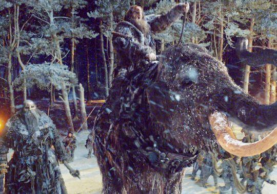 I giganti sui mammut in Game of Thrones
